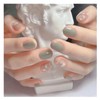 Domiya LK-13244 3D Nail Tips, Pack of 24, Short, Very