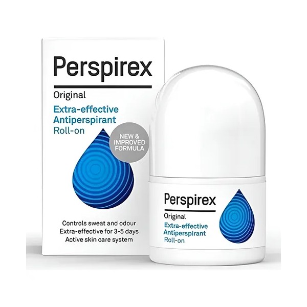 Antitranspirante Extra Efectivo Perspirex Original Roll On 2 Libre De
