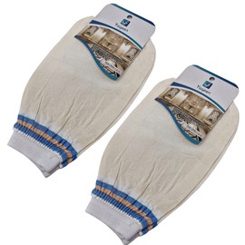 2X Turkish Bath Hamam Glove Spa Set Kese Body Exfoliating Scrub Peel Spa Cellilute Remover Mitt Kelebek