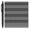 deegtran Pens Bulk, 400 Pack No Bleed Black Barrel Click
