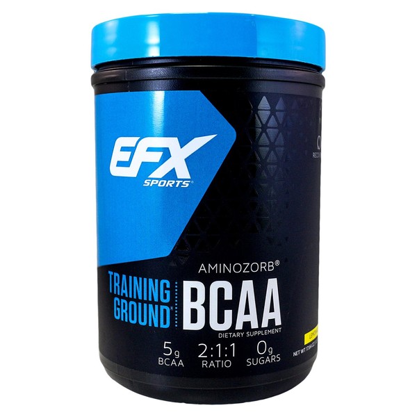 EFX Sports Training Ground BCAA Powder, Lemonade, 500 Gram