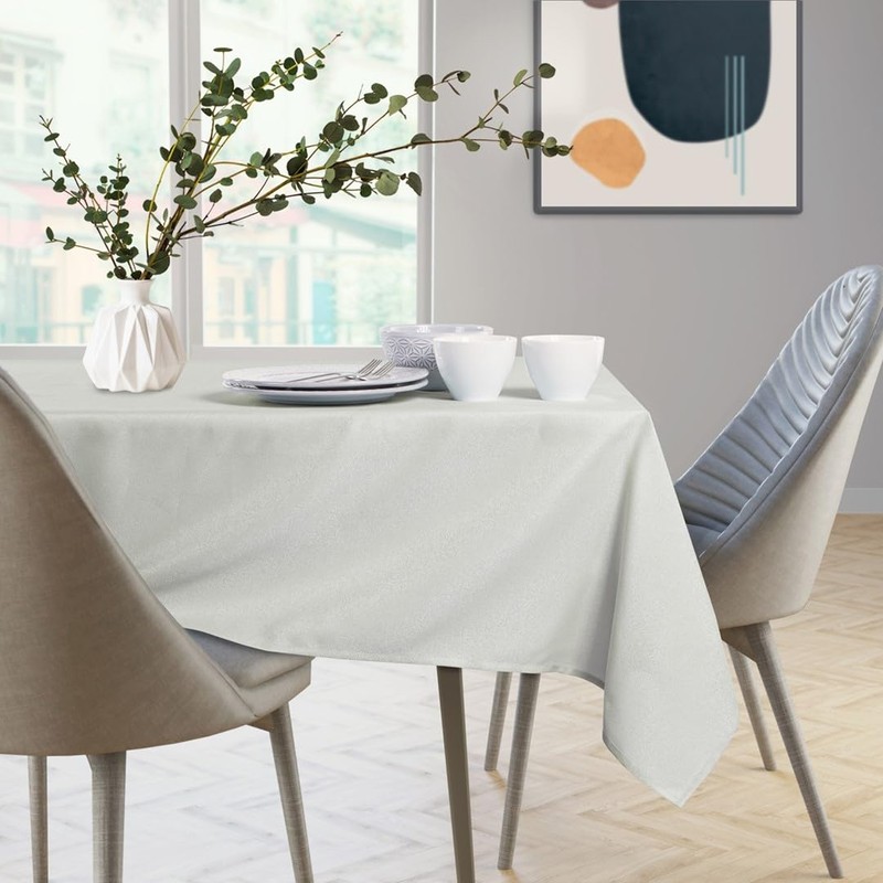 AmeliaHome Tablecloth, Lotus Effect, Water-resistant
