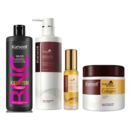 Karseell Mascarilla Capilar+aceite+shampoo+queratina 1550ml