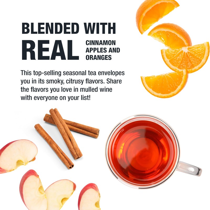 Tiesta Tea - Fireside Spice, Loose Leaf, Mulled Wine Herbal