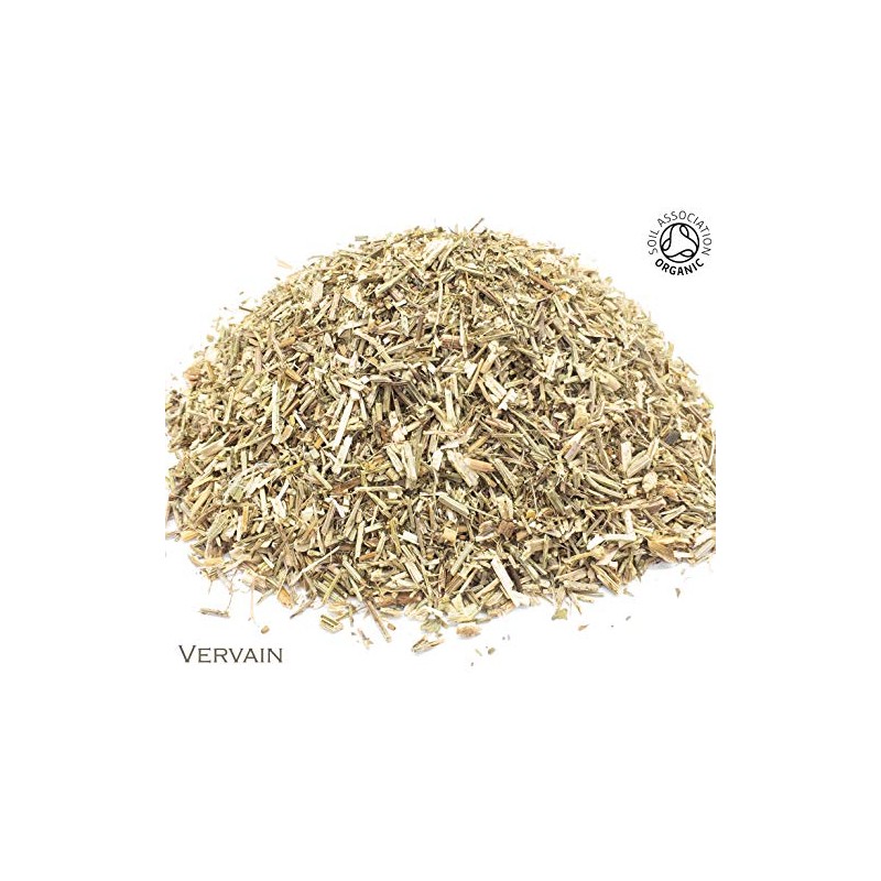 Organic Vervain Pure Herbal Infusion (25 Unbleached Tea Bags -