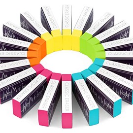 Ashton and Wright - Classic Eraser - Latex Free Plastic Rubber (Pack of 20, Tropical Neon)