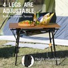 Portal Camping Table Portable Folding Table Ultra Lightweight Folding Camp
