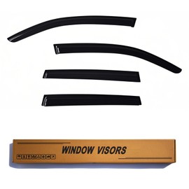 YLSCOO Window Visors Rain Guards fits 2014-2018 Forester, Window Wind Deflectors Vent Shades, 4 Pieces