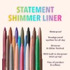 Delineador de ojos Statement Shimmer (003, blanco perlado)