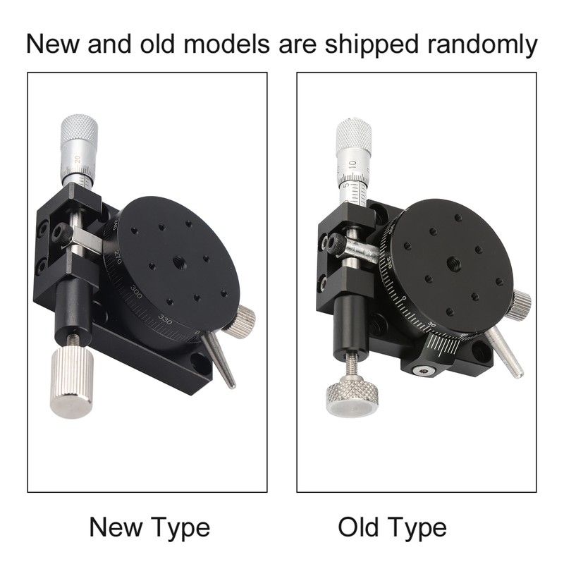 R38 Manual Rotation Stage Rotating Platform Precision Bearing Sliding Tuning
