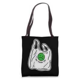 No Thank You to Plastic Tee Environmental Protection Nature Tote Bag