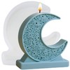 Moon Shape Candle Mold Crescent Moon Candle Silicone Molds for