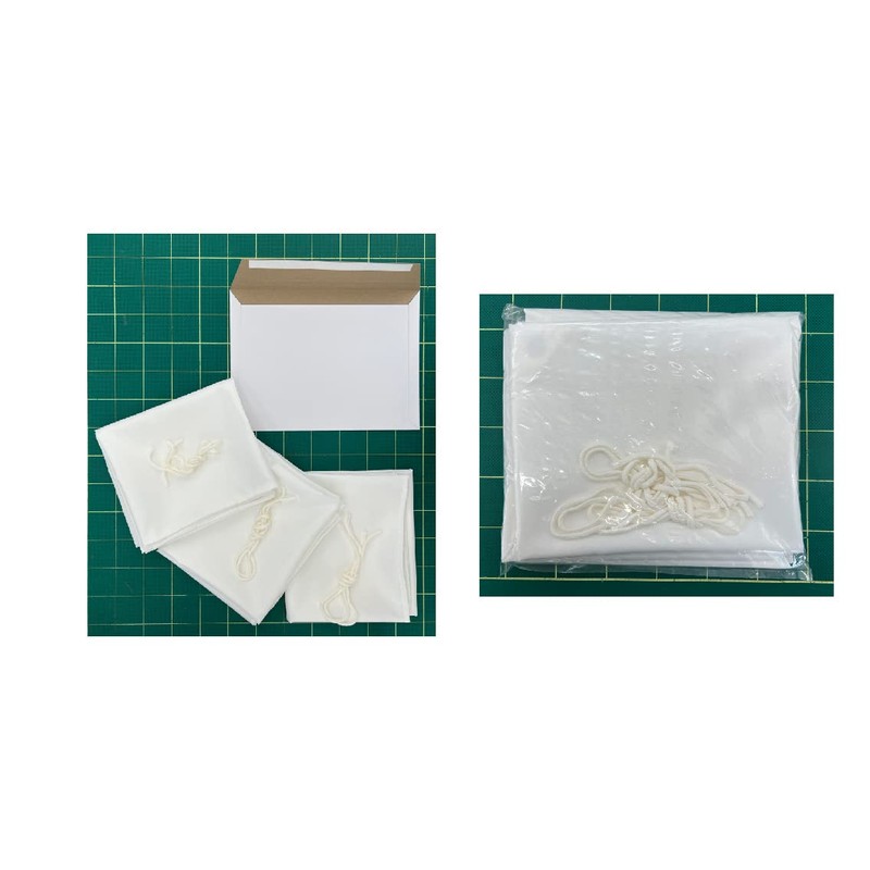 White Flag, Plain, Handwritten, Class Flags, 35.4 x 59.1 inches