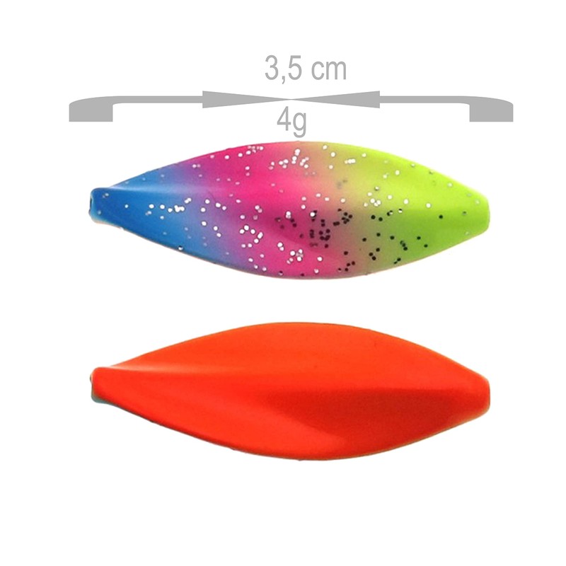 Njord Kalastus Inline Spoon Trout Complete Set with 5 x