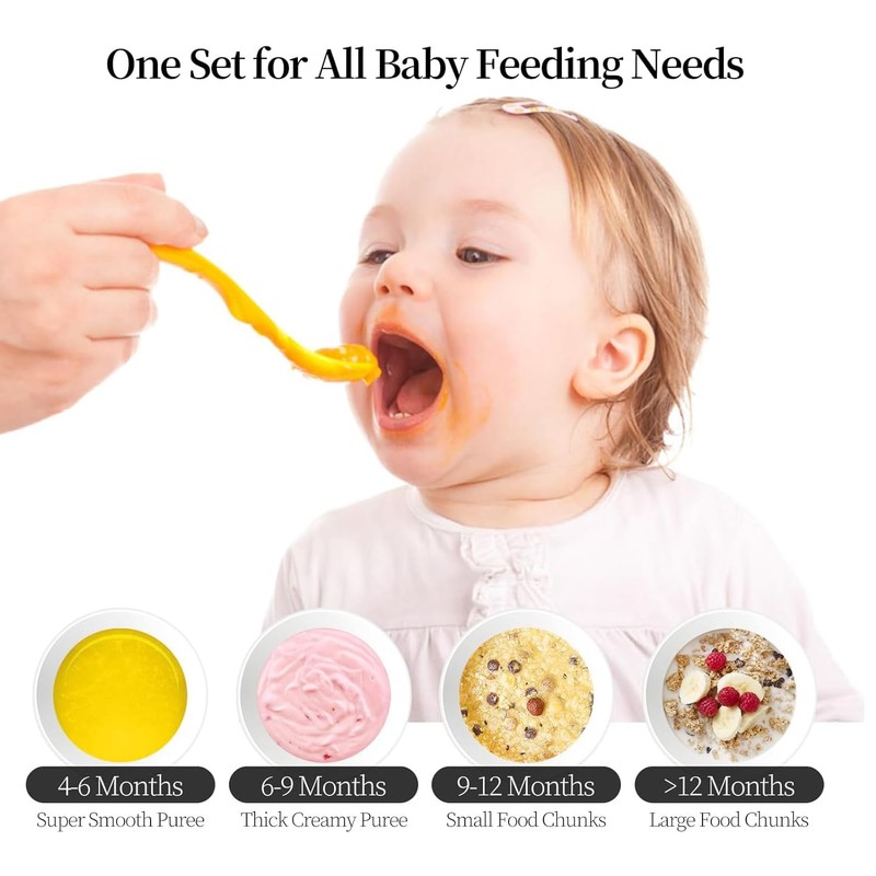 Baby Food Maker Mini Cute and Small Food Processor Puree