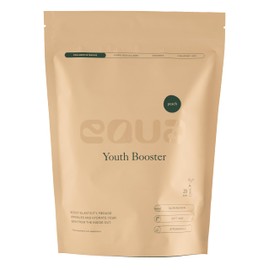 EQUA Jugend-Booster Kollagengetränk - 20er Packung - Zuckerfrei, reduziert feine Linien, verbessert Elastizität - Essentielles Kollagen, Ceramide, Hyaluronsäure - Praktische To-Go-Beutel!