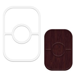 Betagt Valet Tray Router Templates, 5mm Thick Acrylic Templates for Woodworking, DIY Router Inlay Template for Painting Supplies and Craft Projects Kitchen Tracing Guide Tools (Style 2)