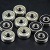 GOIYZTTR 30pcs Bearing Wheel 608 ZZ Both Sides Shielded Skateboard