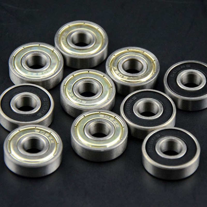 GOIYZTTR 30pcs Bearing Wheel 608 ZZ Both Sides Shielded Skateboard