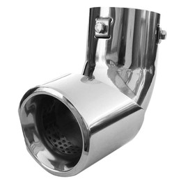 Exhaust Tip Trim Car End Pipe Tail Sport Muffler Stainless Steel Ø 56mm Chrome Universal