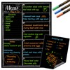 JJPRO Magnetic Dry Erase Menu Blackboard for Fridge-Weekly Meal Planner