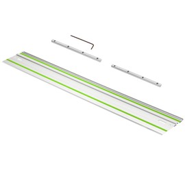 55in Track Saw Guide Rail for festool Track Saw, 55" Guide Rail with Connector（in Guide Rail）for festool FS1400/2 Guide Rail, Perfect for festool Track Saw and Woodworking Longer Cuts, 2 Year Warranty