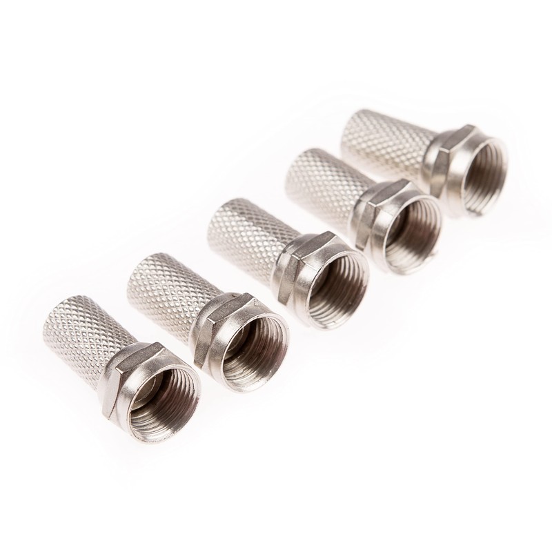 CDL Micro Screw/Twist on F Connectors for Satellite TV Aerial