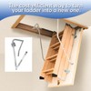 Attic Ladder Hinge Replacement Kit Left & Right,PR315500-RH & PR315500-LH
