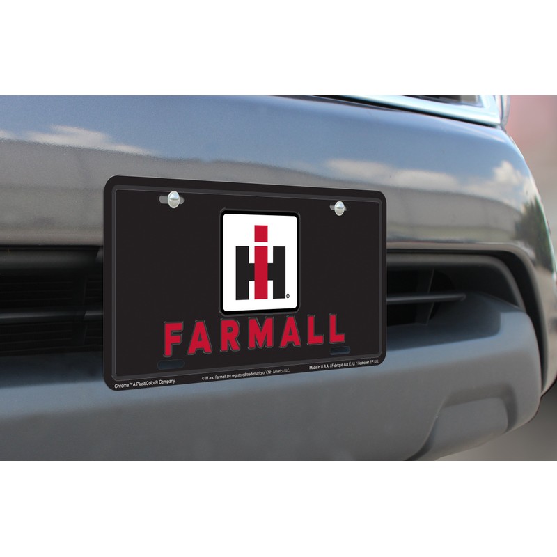 CHROMA 002006 'IH- Farmall' Metal Tag License Plate