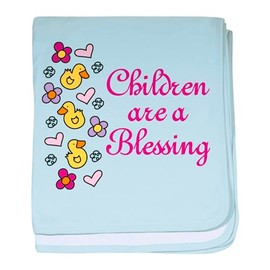 CafePress A Blessing Baby Blanket, Super Soft Newborn Swaddle