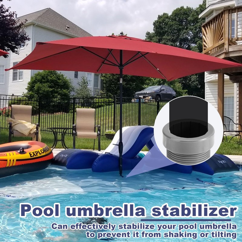Gyinere 2 Pcs Pool Umbrella Stabilizer,Pool Umbrella Sleeve,Umbrella Stabilizer,Umbrella Sleeve