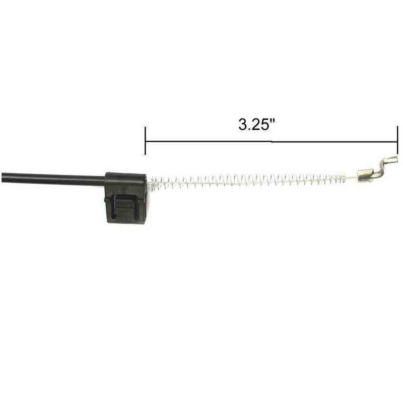 Alemon 3.25 INCH Black Recliner Cable with Release Handle