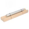 Meditation Chimes Mindfulness Aluminum Alloy Wooden Single Sound Hand Bell