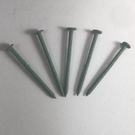 Unbranded 1 1/2" Smooth Shank Colored Finish Nails; Almond; 1 lb Box