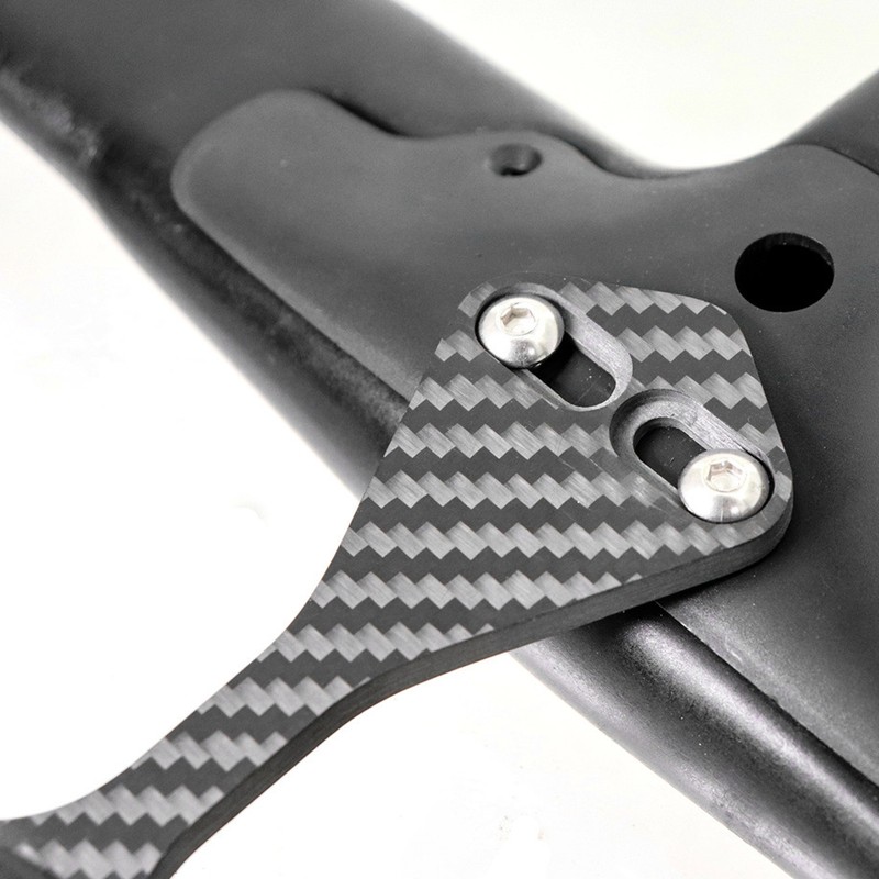 Bike Computer Mount Holder Carbon Fiber Bicycle Computer Extended Holder