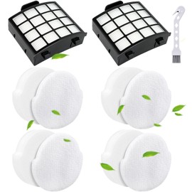 Rebithcare NZ850ukt Filter for Shark DuoClean Powered Lift-Away Stratos Anti Hair Wrap NZ850UK NZ850UKT NZ860UK NZ860UKT AZ912UK AZ912UKT AZ913UK AZ913UKT Upright Vacuum Filters Replacement Parts