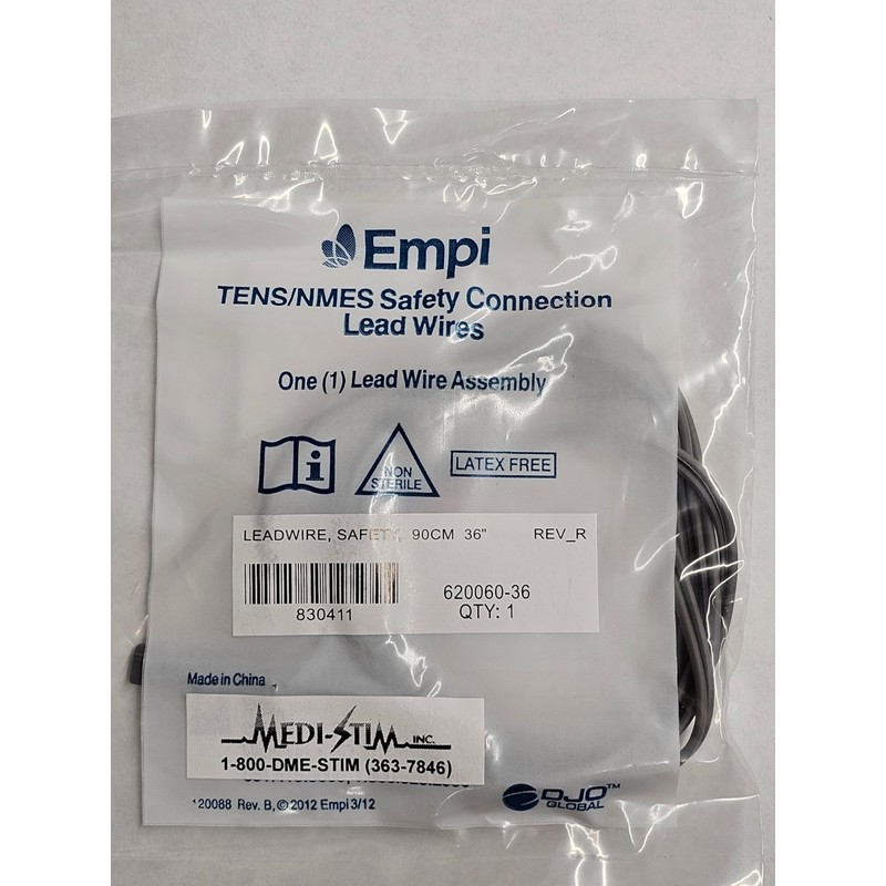 Empi 620060-36 Rehabilicare 36" Keyhole Lead Wire