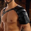 harayaa Gothic Steampunk Shoulder Armour Shrug Belt Single Shoulder Armour