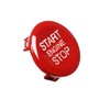 Red ABS Car Engine Start Stop Switch Button Cover Trim