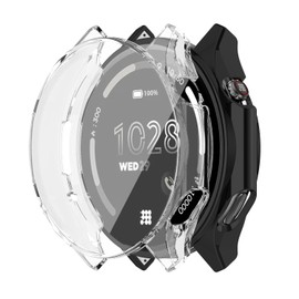 Msvueioe [2-Pack] Screen Protector Compatible with Cubitt Aura/Aura Pro Case, Soft TPU Plated Case All-Around Protective Screen Full Cover Bumper Compatible for Aura/Aura Pro Smart Watch