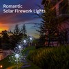 JJGoo Solar Firework Lights, 2 Pack 120 LEDs 2 Lighting