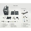 ElectroCookie Mini PC Case for Raspberry Pi 5 with M.2