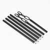 Rod Hardware Light Fixture Parts Replacement Black, Extension Rod