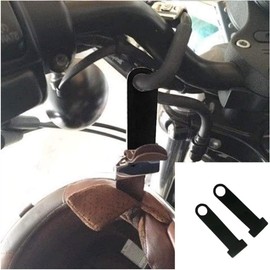 Motorcycle Helmet Lock Buckle, 2 Pieces Universal Helmet Lock D-Ring, Steel Ring Lock, Buckle Helmet Lock Fastener, Motorcycle Accessories Motorcycle Helmet Lock Extension