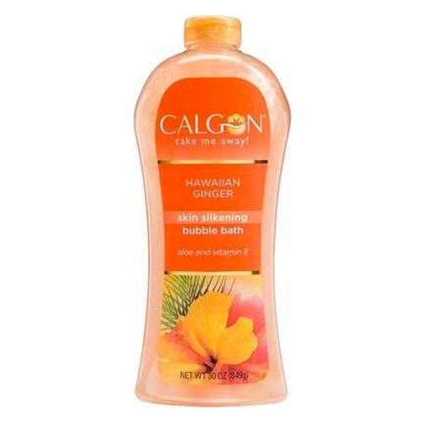 Calgon Skin Silkening Bubble Bath/Hawaiian Ginger 30 Fl. Oz