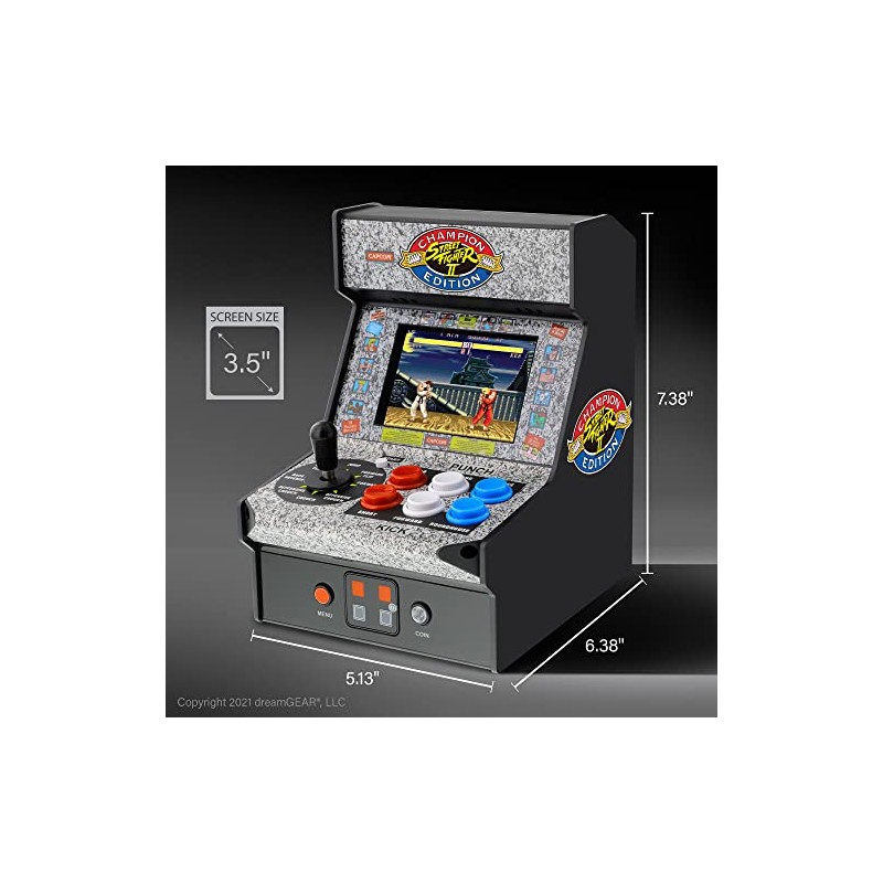 My Arcade Street Fighter 2 Champion Edition Video Game: Mini