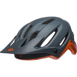 BELL Unisex's 4Forty MTB Helmet, Cliff-Hanger Matte/Gloss Slate/Orange, Small/52-56 cm