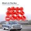 ASTROSYNC Body Mount Bushing Kit- Red Compatible With Chevy C10