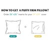 Oubonun 26 x 26 Euro Pillow Inserts - Soft, Plush