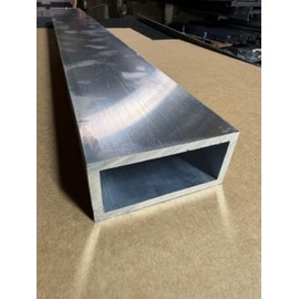 Generic 1/4"" Wall x 2"" x 4"" Aluminum Rectangle Tube, 6061 Aluminum (8 INCH), AL1/4X2X4